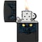 Zippo 2022N Zippo Price Fighter 218 -Black Cat Design Black Matte ZIP-48491 - alternate 3